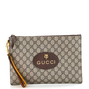 Gucci Neo Vintage Wristlet Pouch Gg #227891G99B